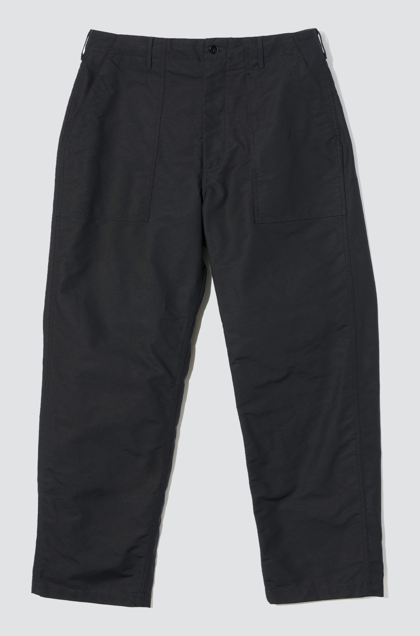 ENGINEERED FATIGUE Pant Black heavyweight Cotton double cloth