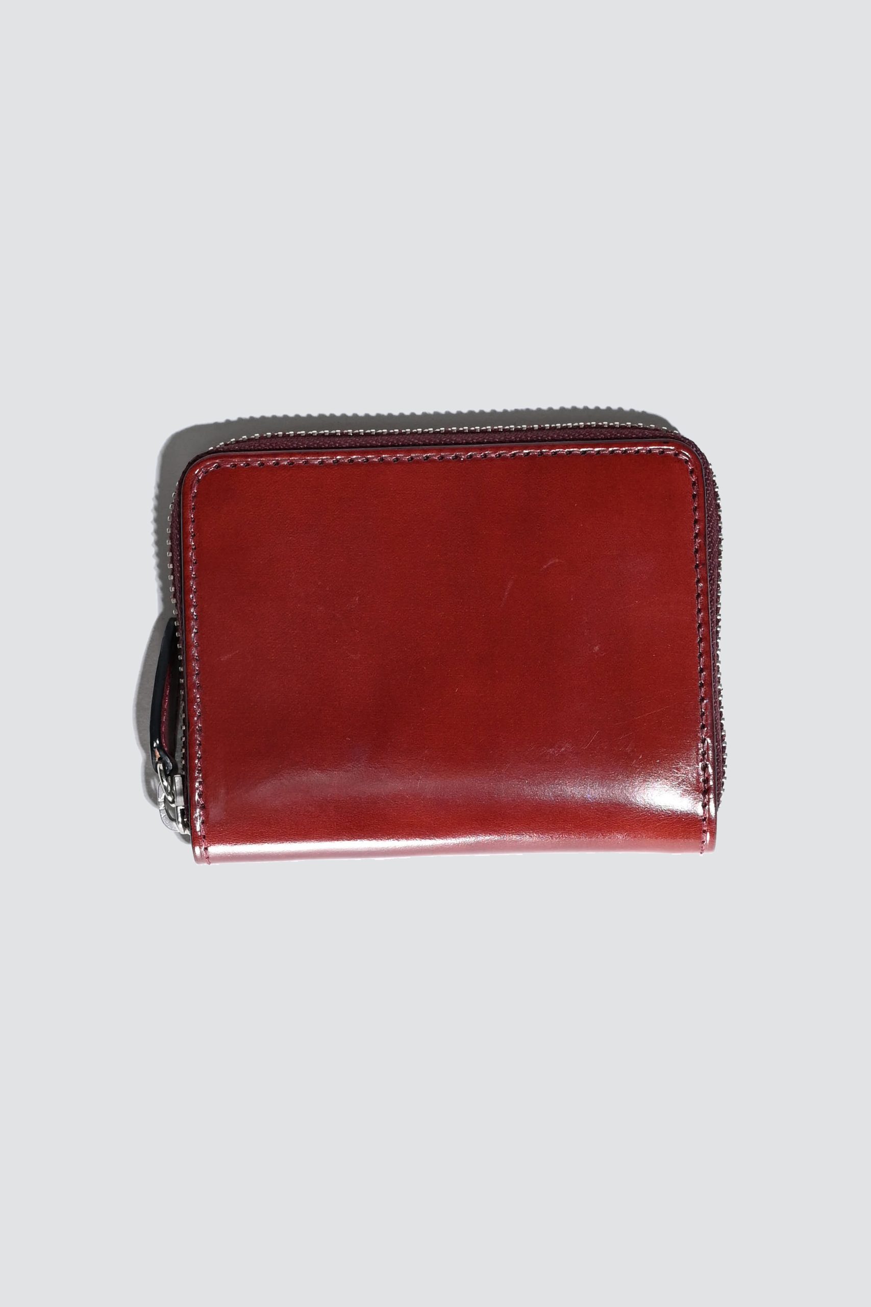 IL BUSSETTO Portefeuille Small zipped wallet Bordeaux