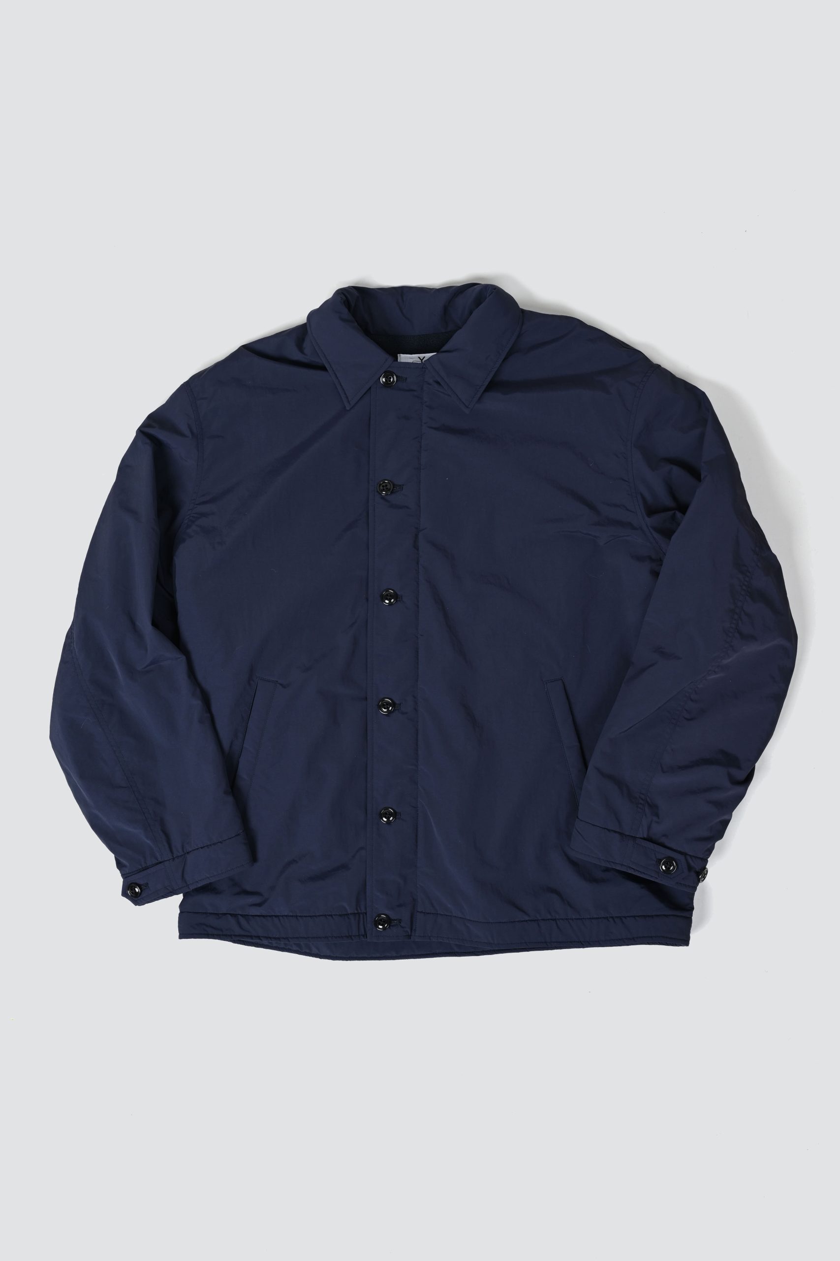 Y Recycle nylon mix taffeta, recycle polyester fleece Dark Navy