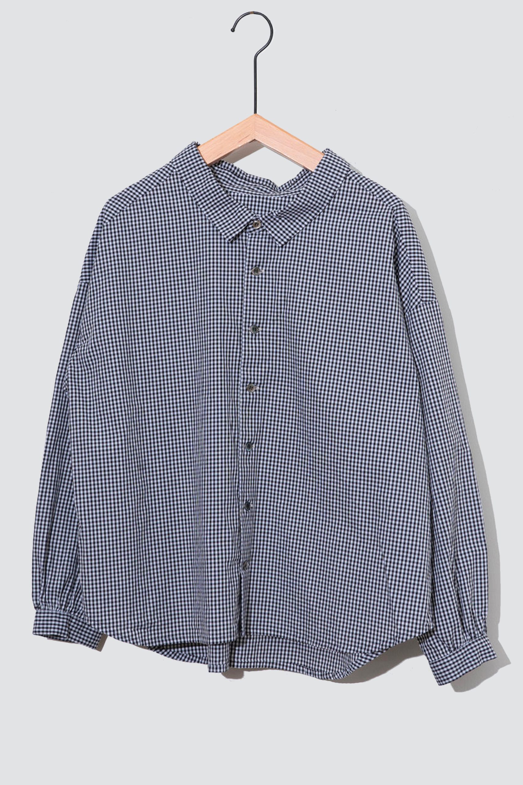 ORDINARY FIT BARBER Blouse Black