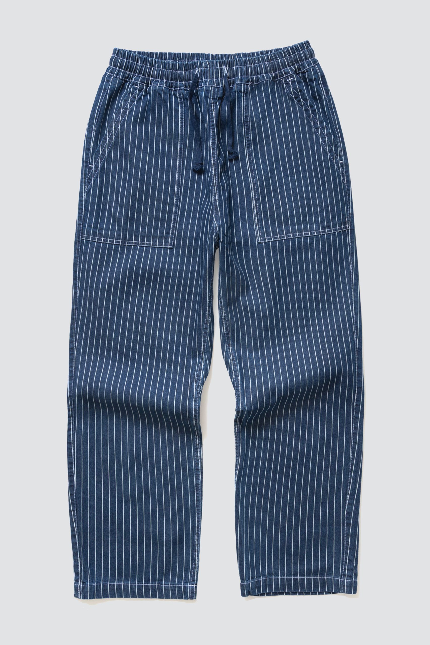 SERVICE WORKS Pantalon PINSTRIPE Denim Indigo