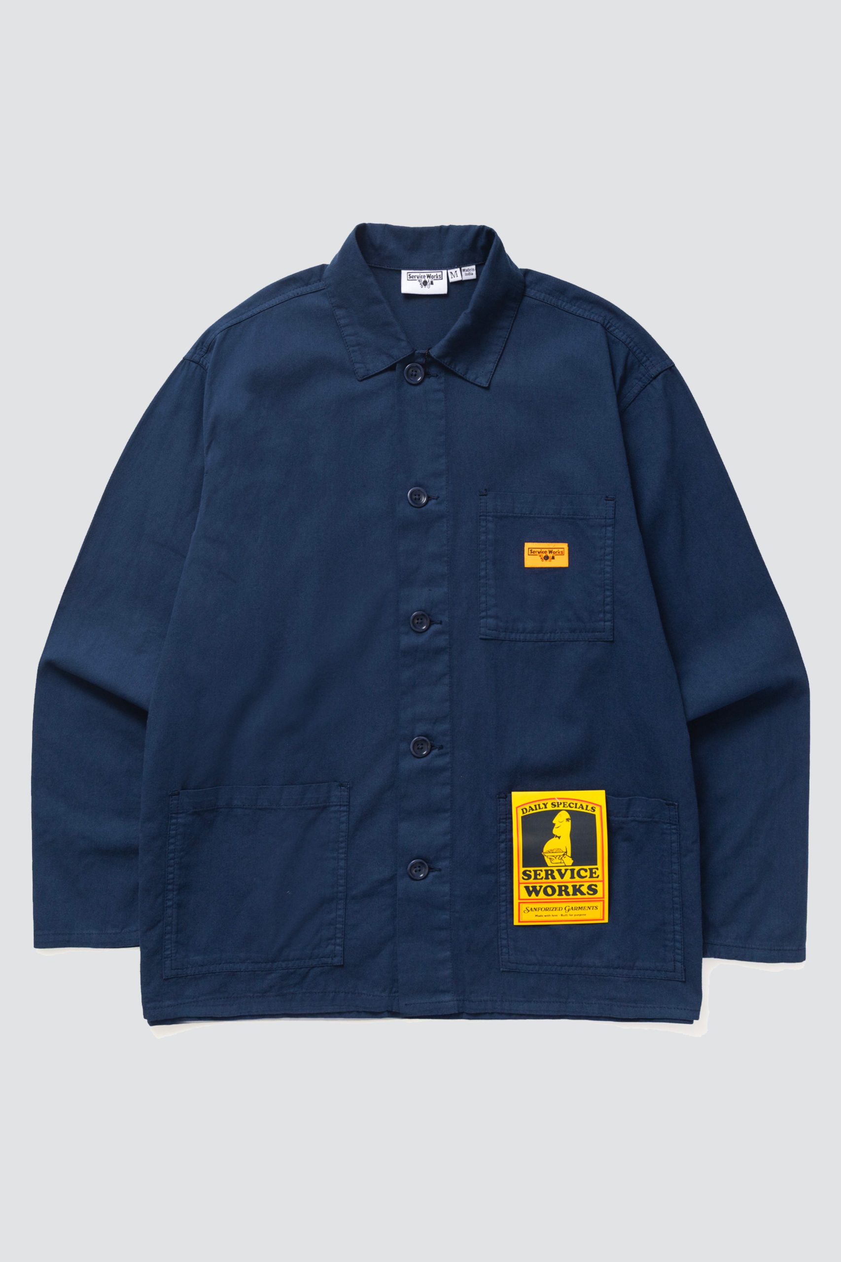 SERVICE WORKS TWILL Chore Shirt Dark navy
