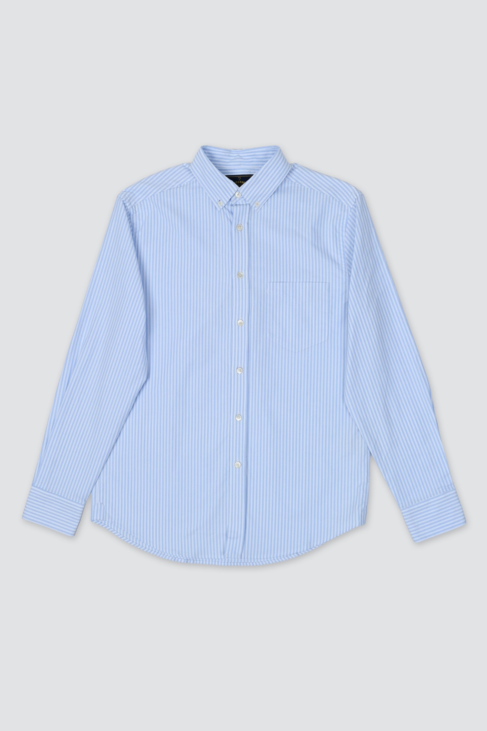 PORTUGUESE FLANNEL BELAVISTA STRIPE Light blue