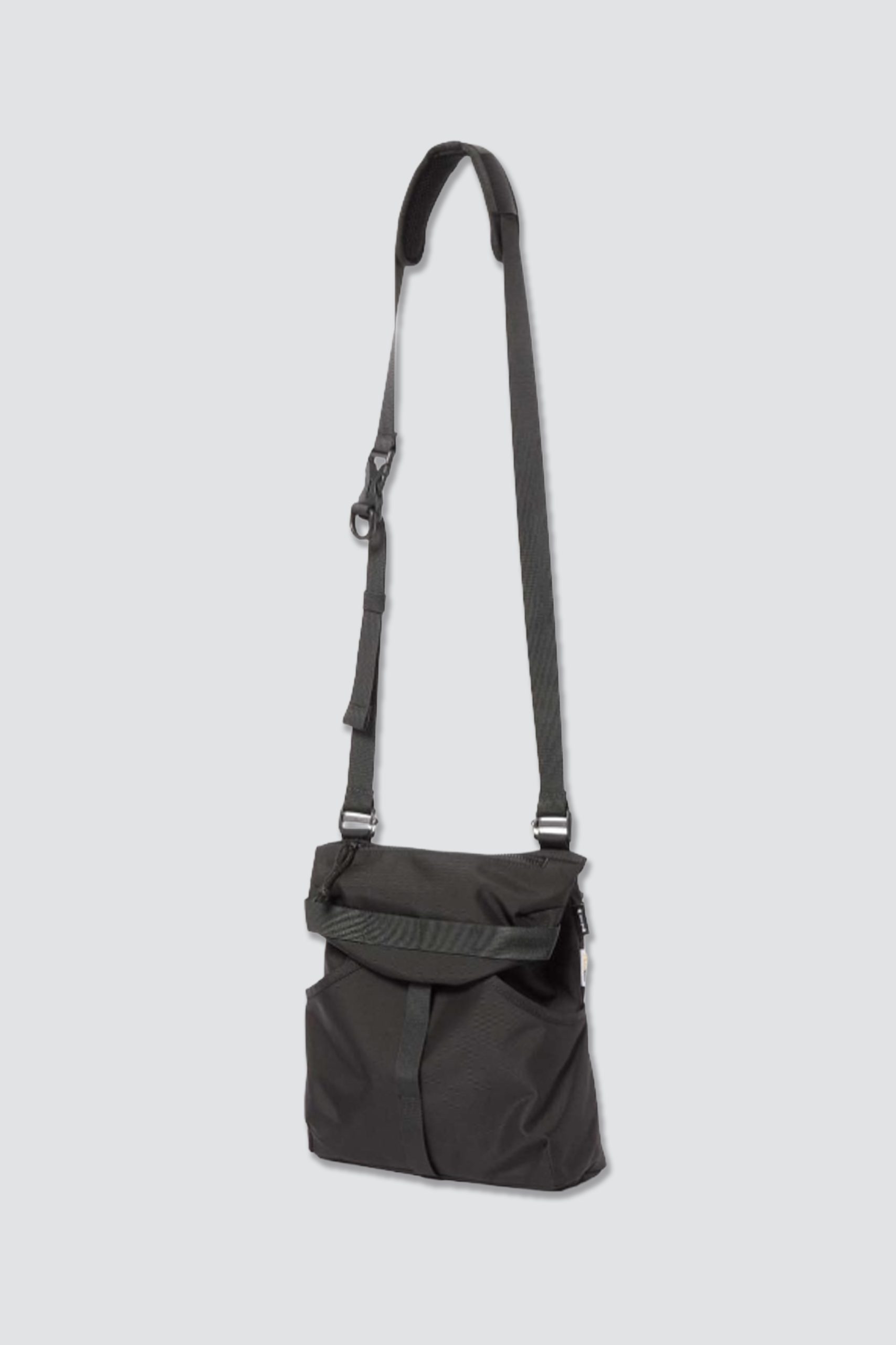 SNOW PEAK Recycled Cordura Shoulder Bag Black
