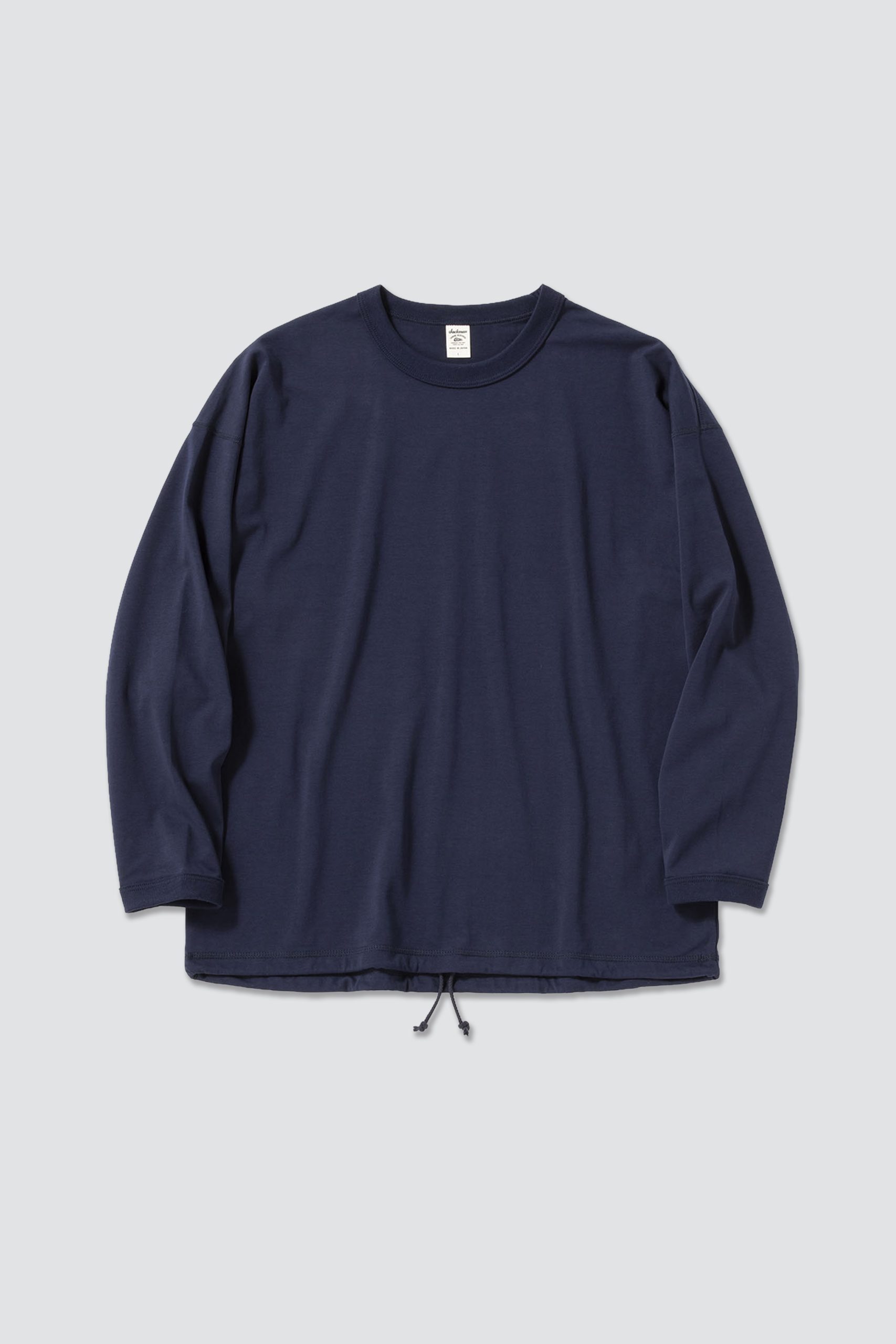 JACKMAN HENLEYNECK Longsleeved T-Shirt Navy
