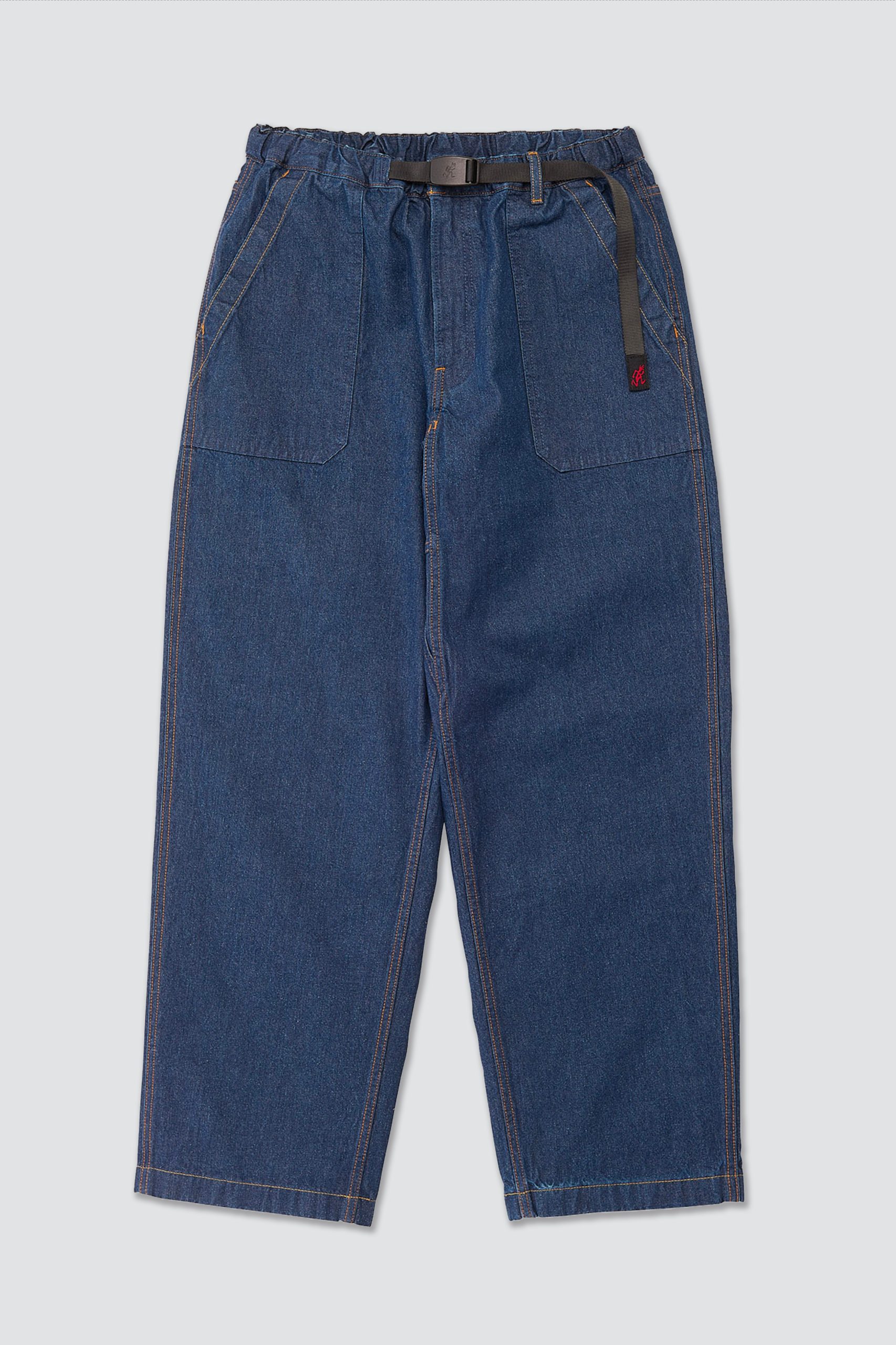 GRAMICCI FATIGUE DENIM PANT Rinsed indigo