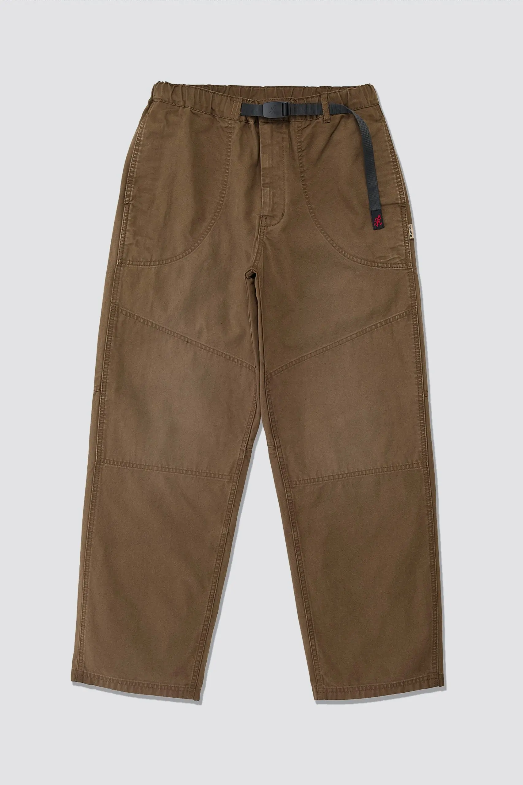 GRAMICCI HEMP CANVAS DOUBLE KNEE PANT Desert palm pigment