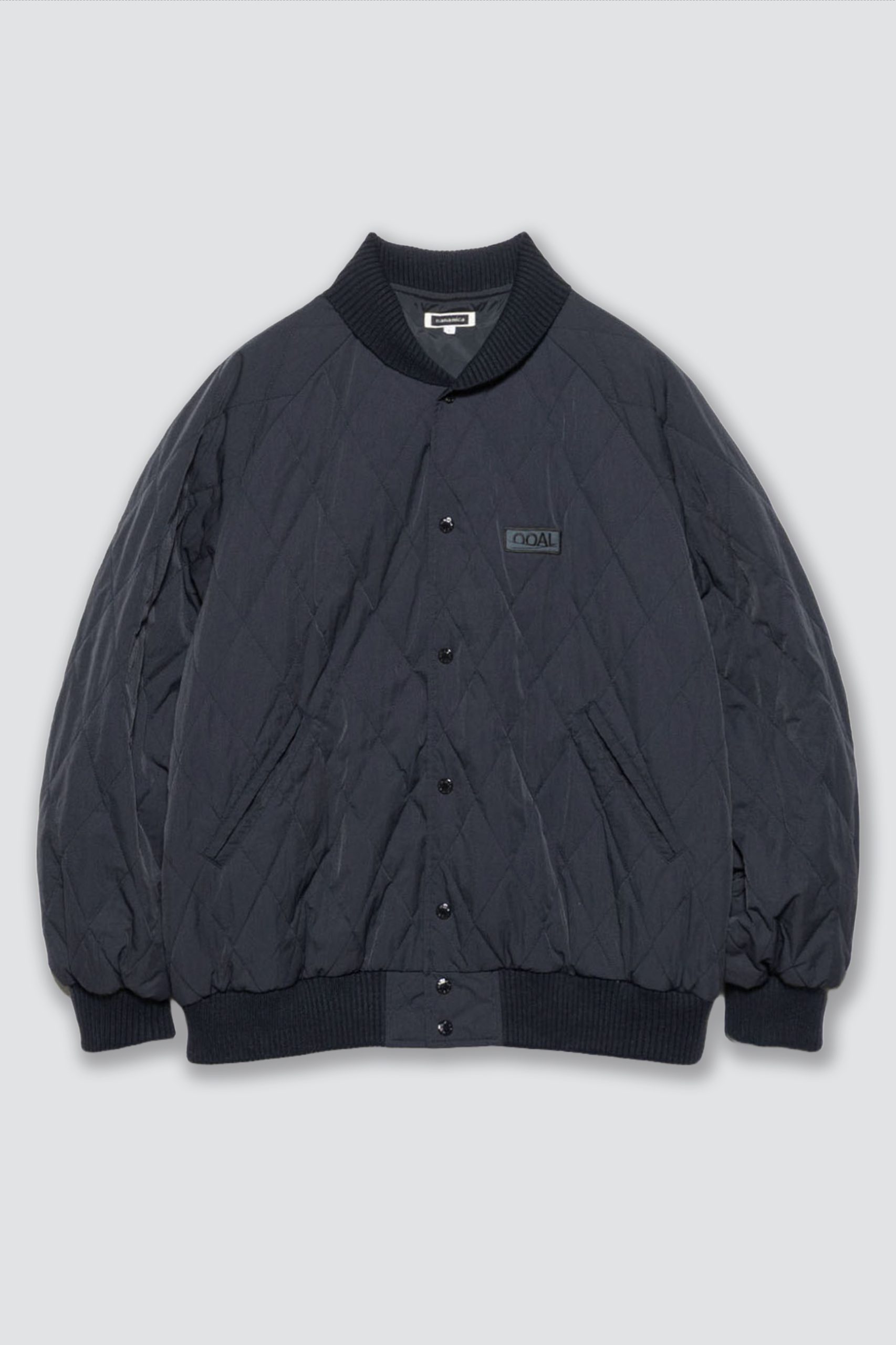 NANAMICA OOAL Quilting Varsity Jacket Navy